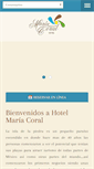 Mobile Screenshot of hotelmariacoral.com